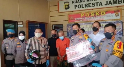 Tim Reskrim Tekab Rangkayo Hitam Bekuk Spesialis Perampokan Nasabah Bank