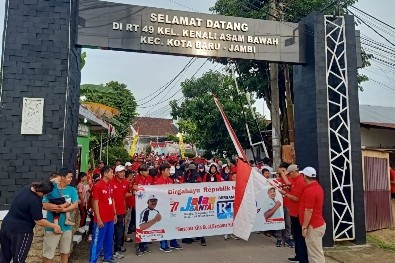 Pucak Perayaan HUT RI ke 77, RT 49 Meriah