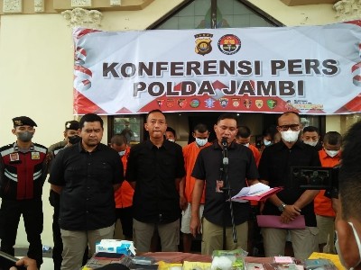 Polda Jambi Ungkap Kasus Peredaran Narkoba Senilai Rp1,6 Miliar Selama Dua Pekan