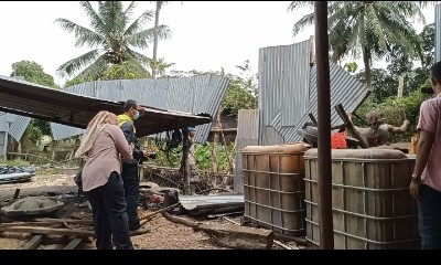 TNI, Denpom, Polri Back Up Pemkot Jambi Bongkar Gudang Penyimpanan  BBM Ilegal