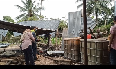 TNI, Denpom, Polri Back Up Pemkot Jambi Bongkar Gudang Penyimpanan BBM Ilegal