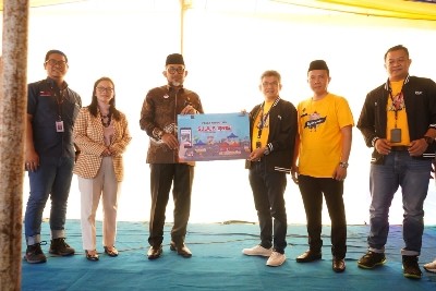 Pasar Angso Duo Jambi Menjadi Pasar Digital Pembeli Belanja Bisa Bayar Pakai QRIS