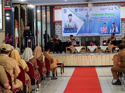 Walikota Jambi Fasha Membuka Kegiatan Loka Karya 7 Program Guru Penggerak