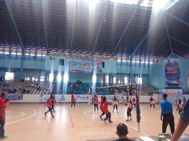 Kembali Voli Putri Kota Jambi Menang Mudah Melawan Group Voli Kerinci