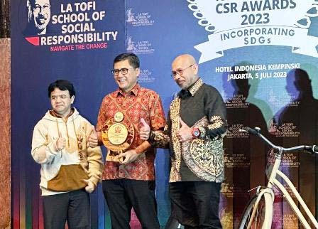 KKKS Pertamina EP Jambi Field Raih Penghargaan Nasional Nusantara CSR Awards 2023