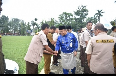 Walikota Jambi Lepas Tim Optimalisasi Pajak, Targetkan Rp3 Miliar dari Wajib Pajak Tidak Patuh