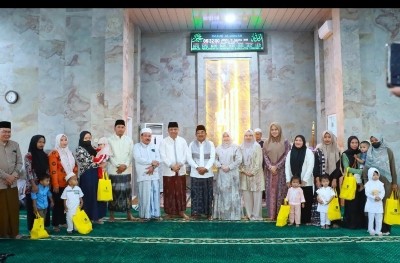 Bupati Safari Subuh di Masjid Al Anwar Sriwijaya Tungkal Ilir