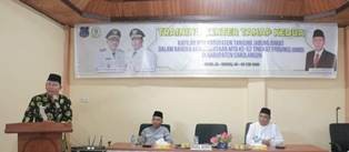 Wabub Tanjab Barat Membuka TC Qori-Qoriah MTQ Provinsi Jambi