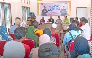 Polda Jambi Melaksanakan Jum at Curhat di Desa Lopak Alai