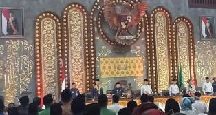 Rapat Paripurna DPRD, HUT Kota Jambi ke 77 dan 622 Tahun Tanah Pilih Pusako Batuah Kota Jambi