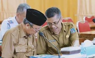 Sekda Tanjab Barat Mengikuti Rapat Koordinasi Inflasi Daerah