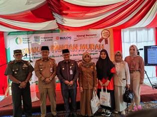 Wawako Maulana Membuka Gerakan Pangan Murah