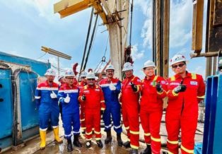 Wakil Kepala SKK Migas Lakukan Kunjungan ke Sumur GNK-097 PT Pertamina Hulu Rokan Regional 1 Zona 4