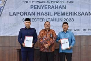 7 Kali Berturut-turut, Kota Jambi Sukses Pertahankan Opini WTP