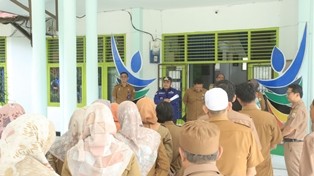 Wakil Bupati Tanjung Jabung Timur Lakukan Sidak ke Tiap OPD