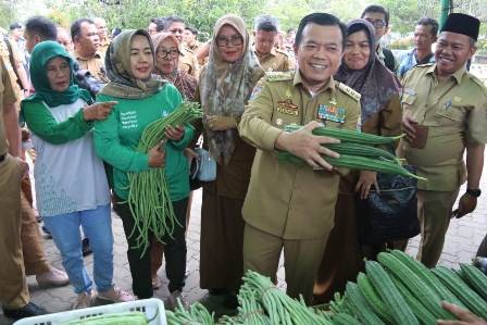 Gubernur Al Haris Meluncurkan Gerakan Pangan Murah Serentak