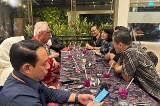 Walikota Jambi Maulana Melakukan  Pertemuan Penting dengan Mantan Perdana Menteri Mr Goh Chok Tong