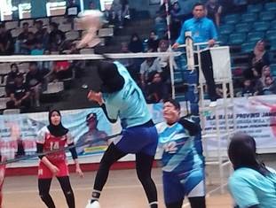 Tim Voli Putri Kota Jambi Melaju ke Semifinal Porprov