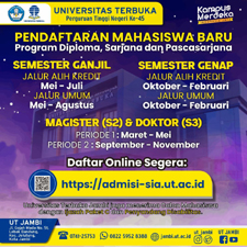  UNIVERSITAS TERBUKA JAMBI