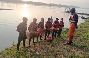 Bocah 10 Tahun Tenggelam di Sungai Batanghari, Tim SAR Jambi Lakukan Pencarian