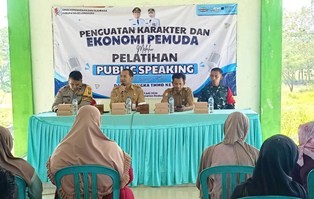 TMMD 129 Bojonegoro Latih Pemuda Kesongo Mahir Public Speaking dan Mandiri Berwira Usaha